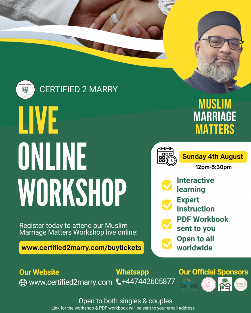 Online LIVE WORKSHOP